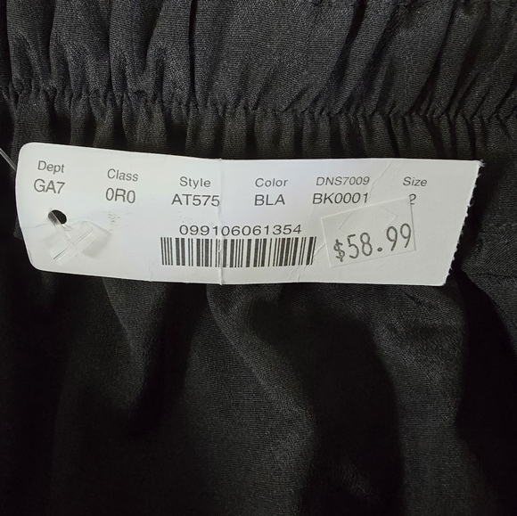 New J. Crew womens size 2 black velvet pull on pants  high rise - Picture 6 of 7